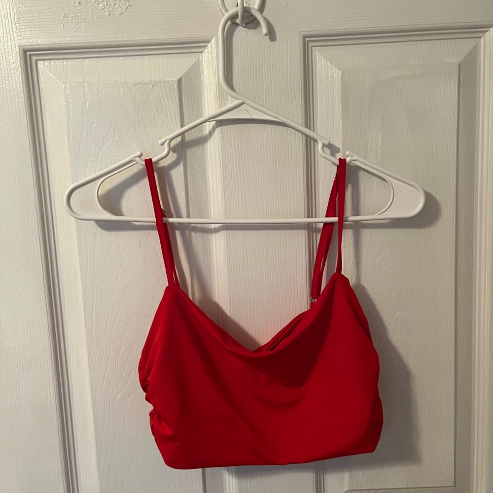 Red Ruched Set - Picture 3 of 7